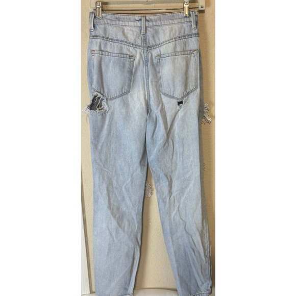 BDG Urban Outfitters Jeans Womens 26 Mom High Rise Thrashed Distressed Denim - Picture 4 of 7